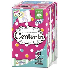 Center-in 衛生棉, 1個, 40片, 日用