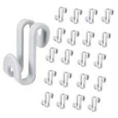 25 Pcs Clothes Hanger Connector Hooks ni Cascading Extender He y Duty Hangers Space S ing for Closet