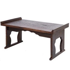 서당 탁자 책상 예절 다도 서당책상 체험 접이식 테이블 한옥, 소형 60x33x30cm