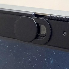 홍해지구 웹캠 가리개 1P 핸드폰카메라가리개, 블랙, 블랙,화이트, x
