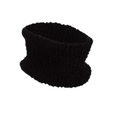 인콘트로 극세사 슬림 넥워머, 블랙, 1개