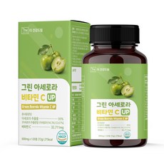더건강드림 그린 아세로라 비타민C, 1개, 120정 1개, 120정