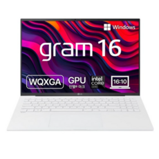 LG전자 2025 그램 16 코어Ultra5, 스노우 화이트, 4096GB, 16GB, WIN11 Home, 16Z90S-GA5VK