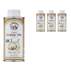 라투랑겔 프렌치 인퓨즈드 갈릭 오일 글루텐 프리 비건, 250ml, 4개
