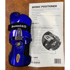 Brunswick Bionic Positioner機械護腕 美國進口 左右手適用 平衡保齡球護具, 左手L, 1個