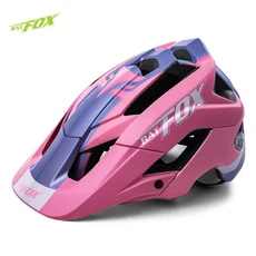 BATFOX 2025 산악 자전거 헬멧 성인을위한 여름 사이클링 청소년 남성과 속도 레이싱, 02 L 58-62cm, 01 JC006-242-Pink