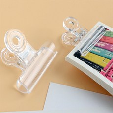 보부상정씨 투명 집게 봉지집게, 3호