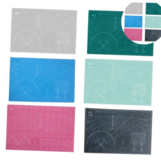 데스크매트 양면 커팅매트 컷팅매트 고무매트 컷팅판 그린 A3, 본상품