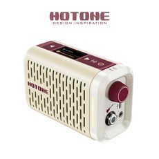 핫톤 펄즈 미니 HOTONE PULZE MINI 모델링 앰프 이펙터 블루투스 올인원 포터블 AP-5WH 국내정식수입정품, 1개, 아이보리
