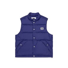 KODAK 코닥 레인보우 경량 세미크롭핏 다운 베스트 우먼 BLUE