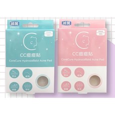 熹皙痘痘貼 CC痘痘貼 超薄隱形痘痘貼 人工皮 公司貨, 1個, 24入