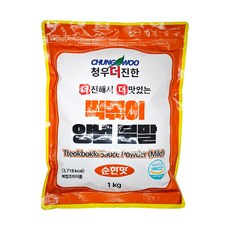 청우식품 더진한 떡볶이 양념분말 1kg (1박스10개입), 1개