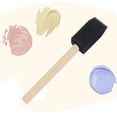 만보샵 스폰지 붓 2.5cm 미술붓