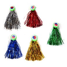 민속 제기 쌍방울 (낱개1개) 색상랜덤, 단품