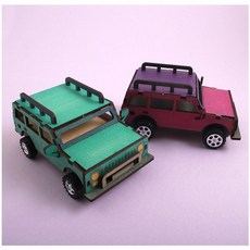 아이디몬 우드 DIY 조립 자동차 만들기pys1582, 본상품