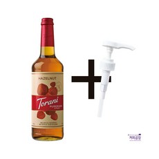 토라니 퓨어메이드 헤이즐넛 시럽 펌프세트 750ml, 1개