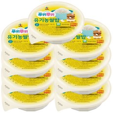 햇반 유기농쌀밥 130g, 9개