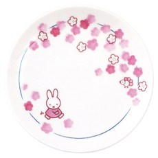 Miffy] 17cm 418112 딕 브루나 [미피 접시 중간 접시 약 직경 식기 장난감 잡화, 1개