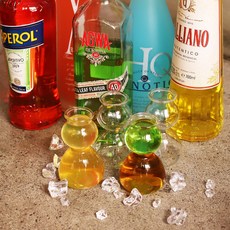 아그와 전용잔 아그와밤자 칵테일잔, A, 1개