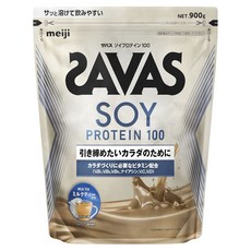 meiji 明治 SAVAS Soy Protein 100大豆蛋白粉 奶茶口味, 900g, 1包