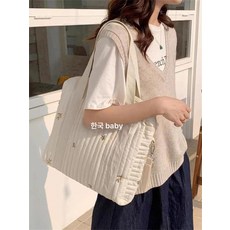 가방 토트백 홀더가 직장 및 숄더백 여행, 큰 올리브 36 x 30cm 더블 행거