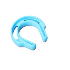 DFMEI 寶寶防夾手門鉸鏈門檔掛鎖兒童安全門卡門夾可旋轉門掛防關門, 塑料門夾-藍色:OPP袋獨立包裝