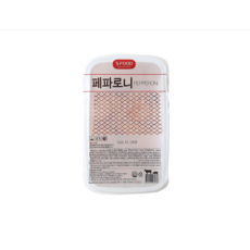 존쿡 에쓰푸드 페퍼로니 페파로니 1kg 피자토핑