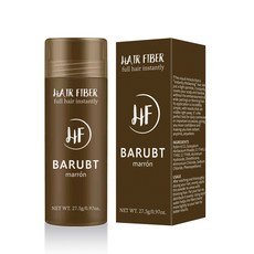 BARUBT 頭髮纖維粉 密發豐盈, 1個, DZ7016-棕色盒裝）