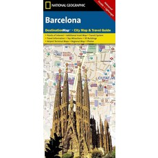 Barcelona Map:Destination Map City Map and Travel Guide, Barcelona Map, National Geographic Maps(저), NATIONAL GEOGRAPHIC MAPS