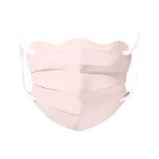 10개 일회용 얼굴 마스크 통기성 3레이어 모란디 컬러 보호용 커버 V-페이스 방진, 02 A