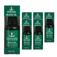 클럽맨 피너드 비어드 오일, 6개, 30ml