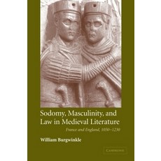 "Sodomy Masculinity and Law in Medieval Literature", Cambridge University Press