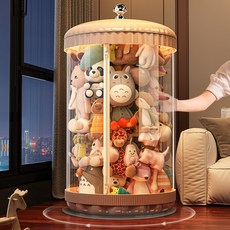 【開發票/統編】娃娃收納桶 公仔柱 居家生活用品, 奶油白80 宅配/嘉里, 1個