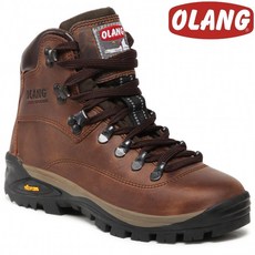 Olang Logan TEX 男款高筒全皮防水登山鞋 OL-2901 85 棕色