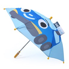 타요 안전 핸들 수동 우산 40cm 투명창 포함 아동용