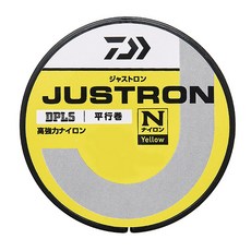 다이와 23년 저스트론 500m 모노라인 나일론 낚시줄[다이와정공], 옐로우, 1개
