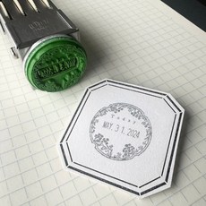 莫莫日貨 日本進口 OEDA LETTERPRESS 迴轉日期印章 STP01, 1個