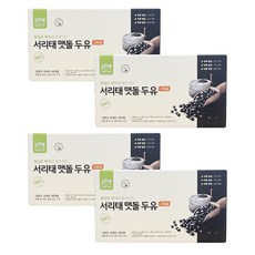 PicknGO 오하루 서리태 맷돌 두유 PG0036, 180ml, 80개