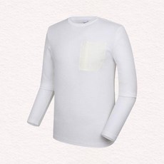 프로스펙스 남성 우븐포켓 긴팔 라운드 티셔츠 PW3MT22S121 301343