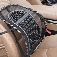 차량용 허리 지압쿠션 통풍 메쉬 등받이 사무실 의자용, 선택_차량용 허리받침대, 1개