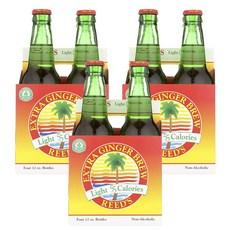 리즈인크 엑스트라 진저 브루 라이트 55 칼로리 무알코올, 12개, 355ml