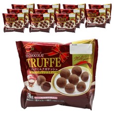 BOURBON 北日本 高雅巧克力系列 松露牛奶甘納許, 12個, 78g