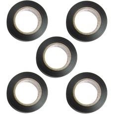 스쿼시그립 핸들 손잡이 5 롤 라켓 그립 마감 테이프 오버그립 컴파운드 씰링 테니스 스쿼시 액세서리, black