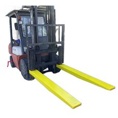 지게차 발판 안전발판 덮개 공장 포크 고무매트 커버, 1200x100x45mm