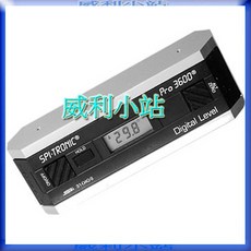 SPI-TRONIC Pro 3600 電子式傾斜水平儀, 1個