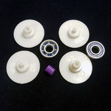 디폼블럭 8mm 베어링 팽이축 가방고리 부재료, 1.베어링, 1개