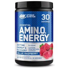 Optimum Nutrition 옵티멈 뉴트리션 아미노 에너지 무설탕 블루 라즈베리맛 270g, 1개