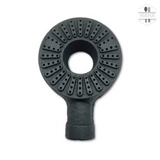 업소용 가스렌지 주물 버너 간택기 화구 식당 업소용 버너, LPG, 1열 버너 (파이프미포함)