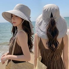 우하모 UV 햇빛가리개 자외선차단 모자