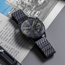 华为 GT2手表GT3Pro碳纤维纹表带 智能Watch3 22mm通用, 黑色,荣耀GSPro-22mm